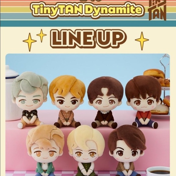 BTS TinyTan Dynamite V/Taehyung Plushie - Picture 2 of 2